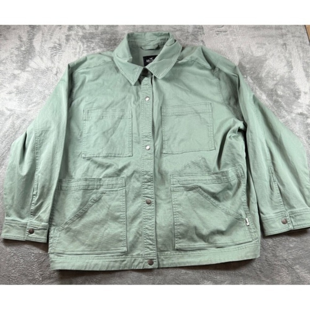 Women's XL Hollister Military Green Jacket
